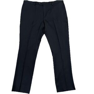 Pierre‎ Loren Simon 2B Mens Black Dress Pants Size 44Wx34L